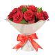 Букет из 11 коротких красных роз доставка в Хмельницком